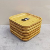 Тарілка квадратна 17,5 х 17,5 см Wilmax Bamboo 771020 WL