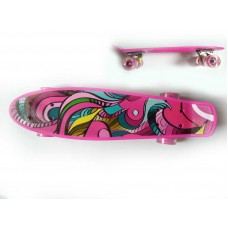 Дитячий скейт пенні-борд рожевий Profi MS 0749-5