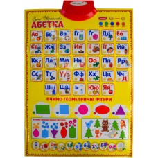 Інтерактивний плакат Абетка Країна іграшок PL-719-28