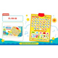 Інтерактивний плакат Абетка Країна іграшок PL-719-28