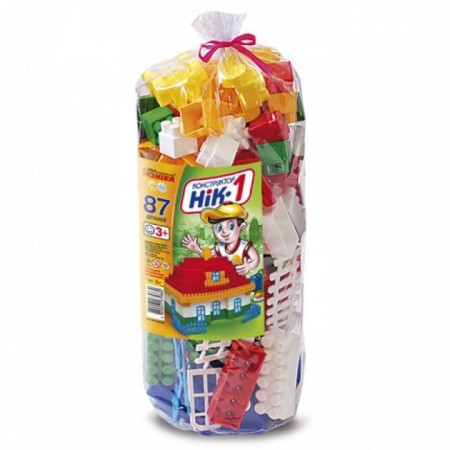 Конструктор НІК-1 87 деталей