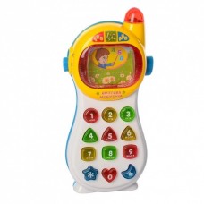 Музичний розвиваючий телефон "Кмітлива мобілочка" білий Play Smart 0103UK