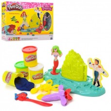 Набір для творчості пластилін, тісто для ліплення Русалка / Принцеса Disney Play-Doh MK 2751