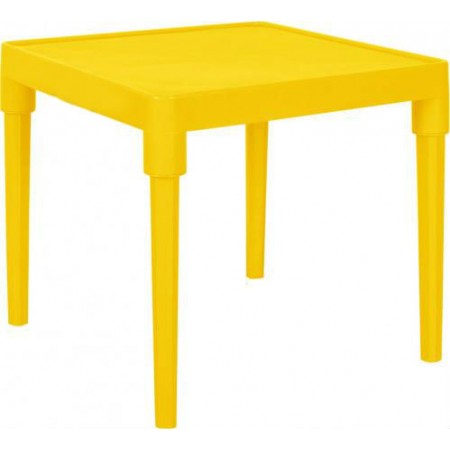 Стіл дитячий 51 х 51 см h-47 см жовтий Алеана
