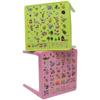 Стіл дитячий англійська абетка 51 х 51 см h-47 см оливкової Алеана-100028