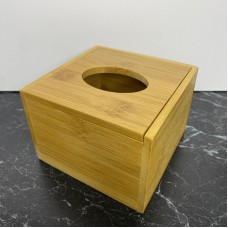 Диспенсер для серветок бамбуковий з кришкою Helios-7330