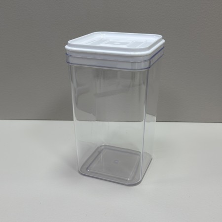 Ємність для сипучих продуктів 1.3 л Алеана 168025 прозора