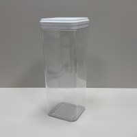 Ємність для сипучих продуктів 2,25 л Алеана 168026 прозора