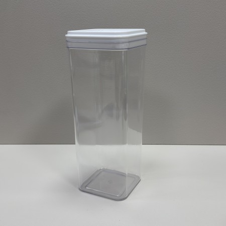 Ємність для сипучих продуктів 2,25 л Алеана 168026 прозора