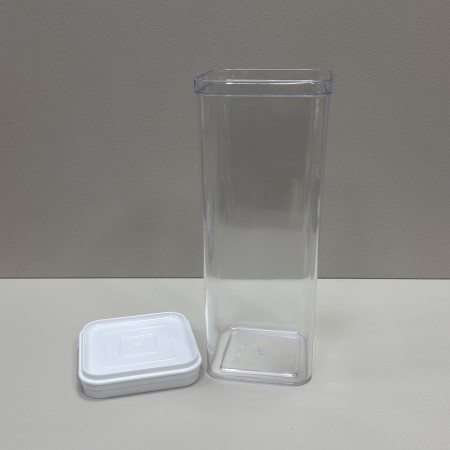 Ємність для сипучих продуктів 2,25 л Алеана 168026 прозора