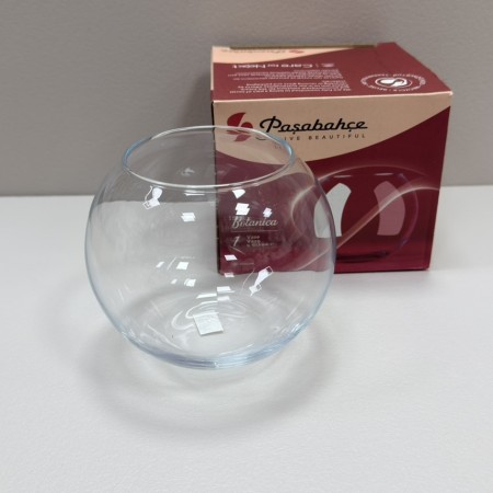 Ваза скляна h-10 d-12 см Pasabahce Flora 43417