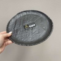 Тарілка кругла 23 см SlateStone Black Wilmax WL-661125/A
