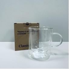 Чашка з подвійною стінкою Classic 300 мл S&T 201-2