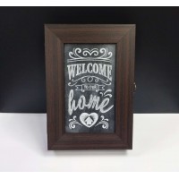 Ключниця настінна 21 х 30 см Welcome to our home SvitArt FV-471