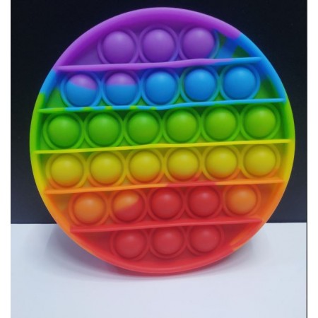 Іграшка антистрес вічна пухирець Pop It Круг MS 02-02