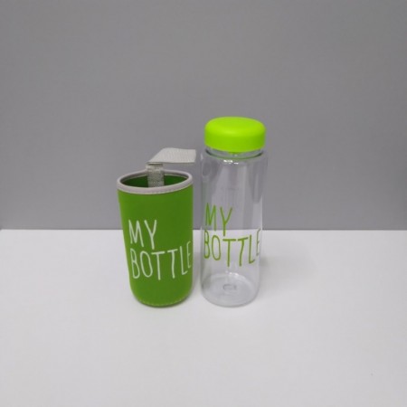 Пляшка для води та напоїв My Bottle 500 мл A-PLUS 500-4 зелена