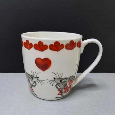 Кружка порцелянова "Мишка" 500мл 12345 К