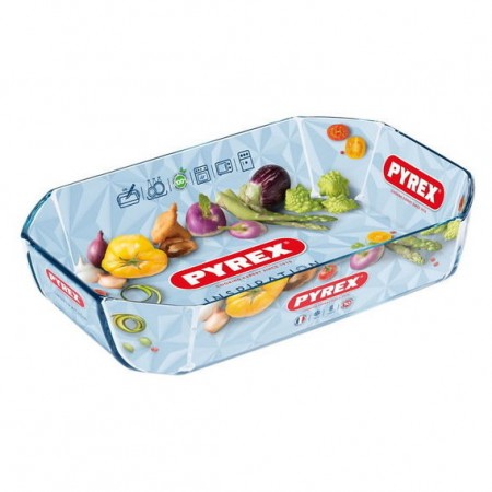Форма прямокутна для запікання Pyrex Inspiration 27х18х7 см 2.1 л (293B000)