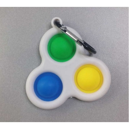 Сенсорна іграшка антистрес Simple Dimple (Pop it) брелок
