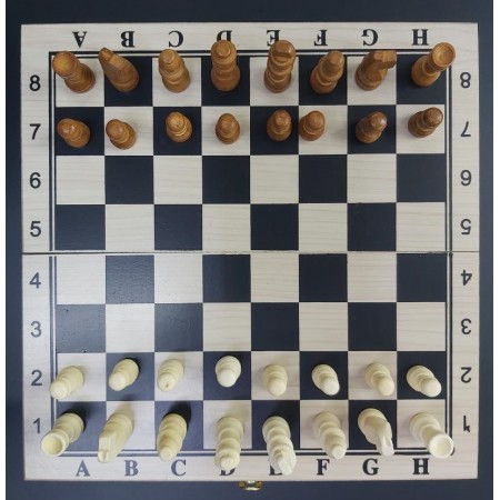 Шахи дерев'яні 3 в 1 YT29A