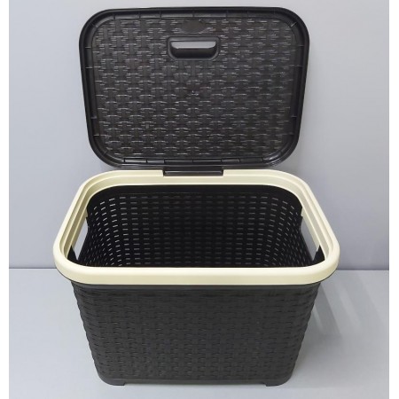 Кошик для зберігання Irak Plastik 20л коричневий SP-300