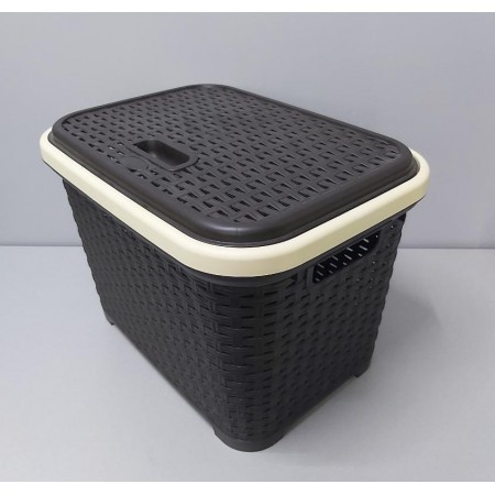 Кошик для зберігання Irak Plastik 20л коричневий SP-300