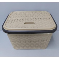 Кошик для зберігання Irak Plastik 20л бежевий SP-300-B