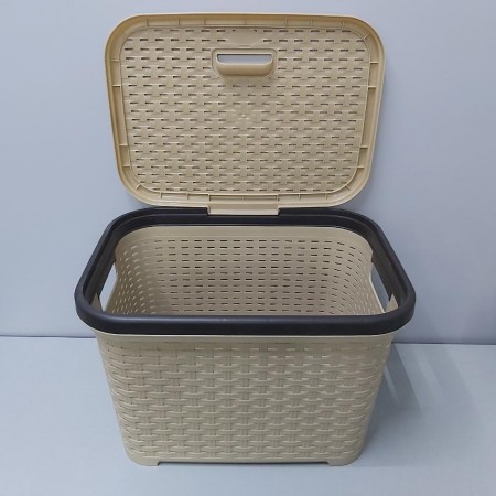 Кошик для зберігання Irak Plastik 20л бежевий SP-300-B