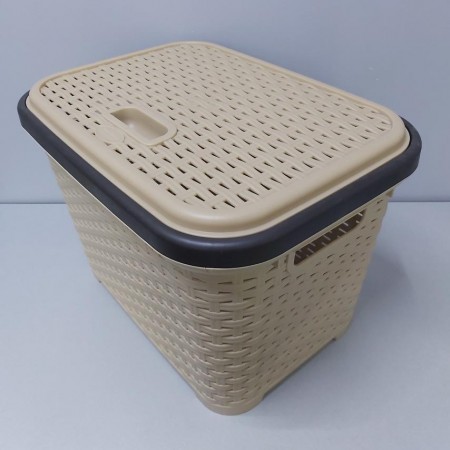 Кошик для зберігання Irak Plastik 20л бежевий SP-300-B