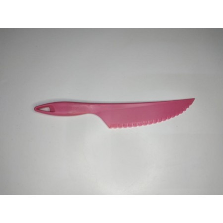 Ніж пластиковий A-PLUS для силіконових килимків рожевий