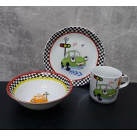 Набір дитячого посуду Limited edition Funny car C298/6028
