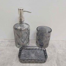 Набір аксесуарів для ванної S&T Графіт (888-155)