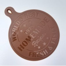 Підставка під гаряче d-16.5 см силіконова коричнева Ytech