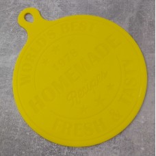 Підставка під гаряче d-16.5 см силіконова жовта Ytech