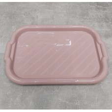 Піднос пластиковий Алеана прямокутний 45*30*4 фрезія 168039