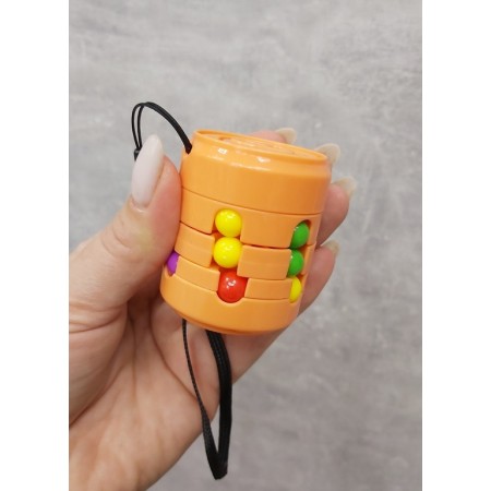 Головоломка антистрес Fidget Cans Cube Помаранчевий