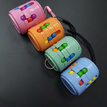 Головоломка антистрес Fidget Cans Cube Помаранчевий