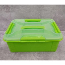 Органайзер універсальний Аптечка 10 л Полімерпобут 666-10-2 салатовий
