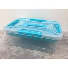 Органайзер універсальний Аптечка 10 л Полімерпобут 666-10-1 блакитний