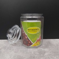 Банка скляна з герметичною кришкою Hoz SZH 900мл 9,5х16,5см MMS-1720 (NAT03957)