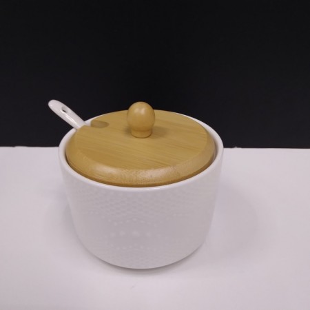 Набір для спецій Interos 3 предметів на дерев'яній підставці PJ02561