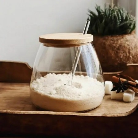 Цукорниця з ложкою S&T 580 мл 32242