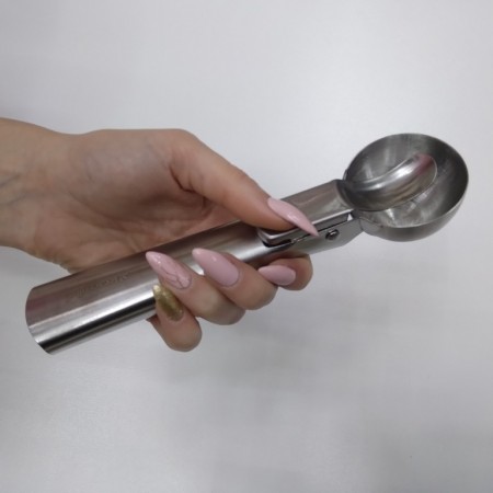 Ложка для морозива Kamille із нержавіючої сталі KM-8859