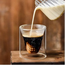 Склянка з подвійними стінками "Скул-кава" 150 мл DL21012611/02-0134