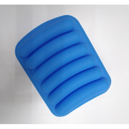 Силіконова форма-трафарет для формування сосисок A-Plus 175 BM блакитна