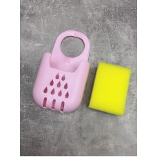 Тримач для мочалок, губок Titiz plastik еластичний пластик GP 324/125 рожевий
