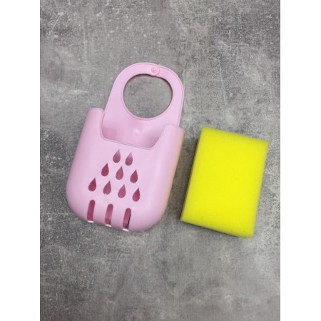 Тримач для мочалок, губок Titiz plastik еластичний пластик GP 324/125 рожевий