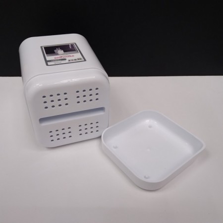 Лоток для столових приладів Emhouse 11х12 см h 17 см пластик Білий EP-910