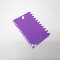 Набір кондитерських шпателів скребків A-Plus 3 шт. 8675 Фіолетовий