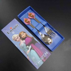 Набір дитячих столових приладів Холодне серце ложка та вилка 4460 PS